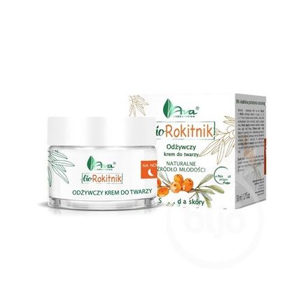 AVA HOMOKTÖVIS REGENERÁLÓ-BŐRFIATALÍTÓ ÉJSZAKAI ARCKRÉM 50ML
