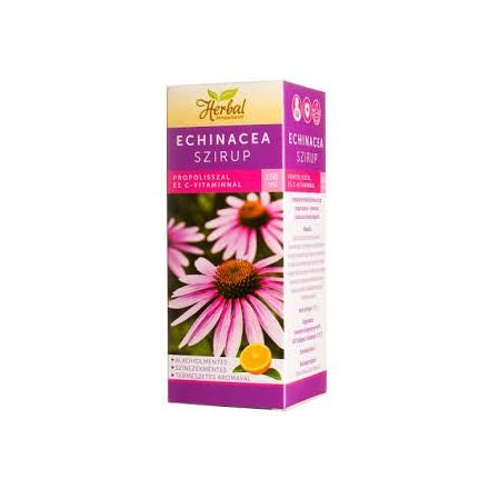 Innopharm herbal echinacea szirup propolisz+c-vitamin 150ml