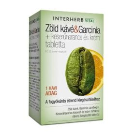 INTERHERB ZÖLD KÁVÉ&GARCINIA TABLETTA 60DB