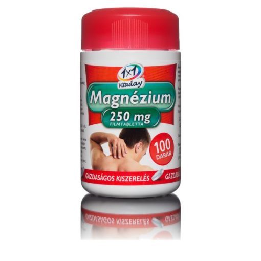 1X1 VITADAY FILMTABLETTA MAGNÉZIUM 250MG 100DB