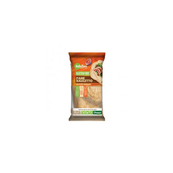 GLUTÉNMENTES BALVITEN PANE BAULETTO SZENDVICS KENYÉR KOVÁSSZAL 350G