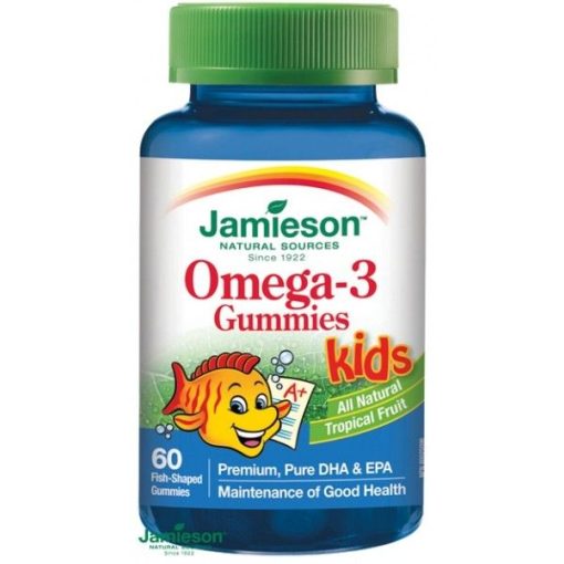 Jamieson omega-3 kids gummies gumicukor gyerekeknek 60db