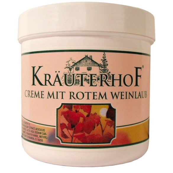 Kräuterhof piros szőlőlevél krém 250ml