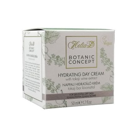 HELIA-D BOTANIC CONCEPT NAPPALI HIDRATÁLÓ KRÉM SZÁRAZ / EXTRA SZÁRAZ BŐRRE 50ML