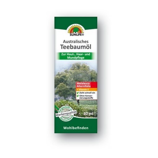 Sunlife ausztrál teafaolaj 30ml