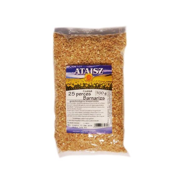 Ataisz 25 perces barnarizs 700g - családi kiszerelés