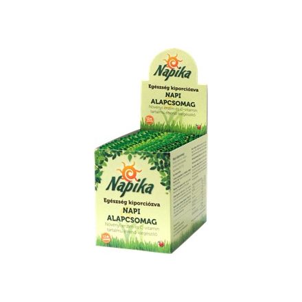 Napika napi alapcsomag növényi enzim+c-vitamin 12db
