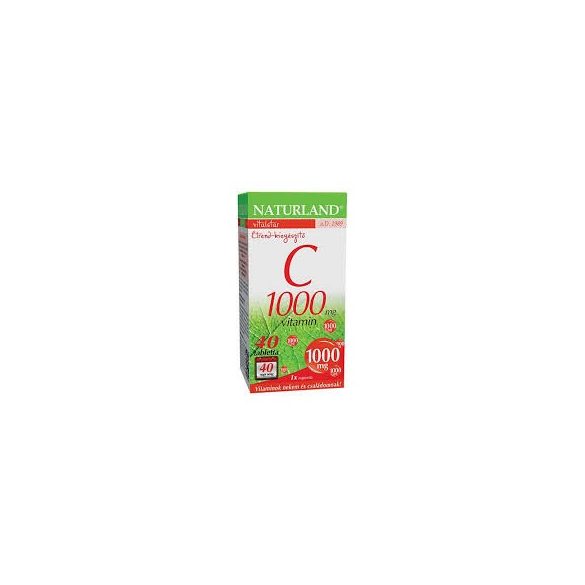 Naturland C-vitamin tabletta 1000mg  40db