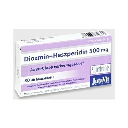 Jutavit diozmin+heszperidin 500mg tabletta 30db