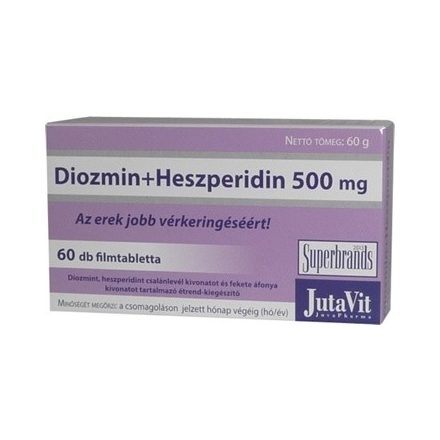 Jutavit diozmin+heszperidin 500mg tabletta 60db