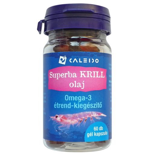 Supherba Krill olaj Omega-3 gélkapszula 60db