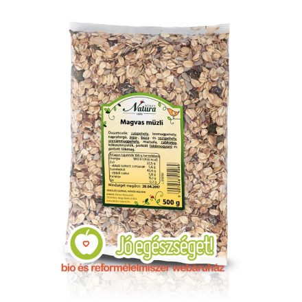 DÉNES-NATURA MAGVAS MÜZLI 500G