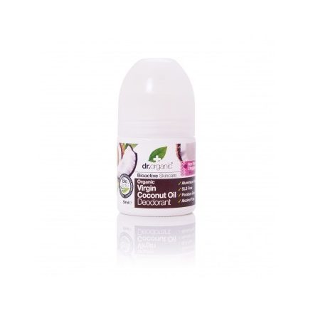 Dr.organic golyós dezodor bio szűz kókuszolajjal 50ml