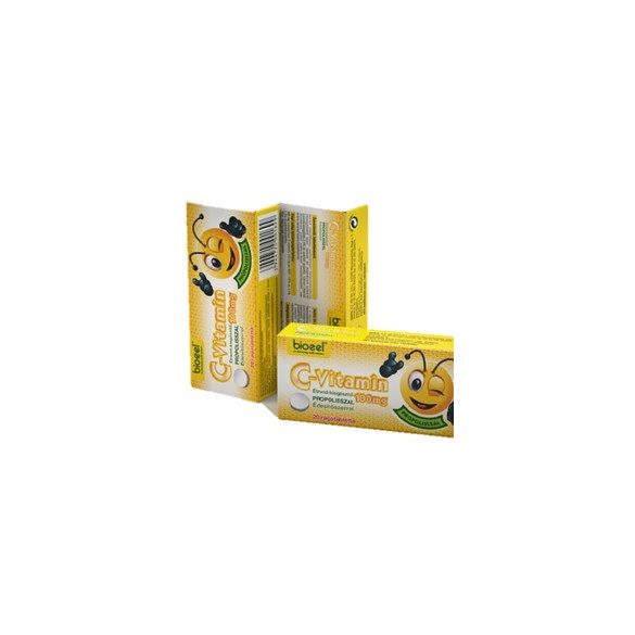 Bioeel C-vitamin 100mg rágótabletta propoliszos 20db
