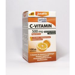  Jutavit c-vitamin 500mg rágótabletta narancs ízű 100db (D3 vitamin+csipkebogyó)