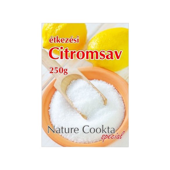 NATURE COOKTA SPECIAL ÉTKEZÉSI CITROMSAV 250G