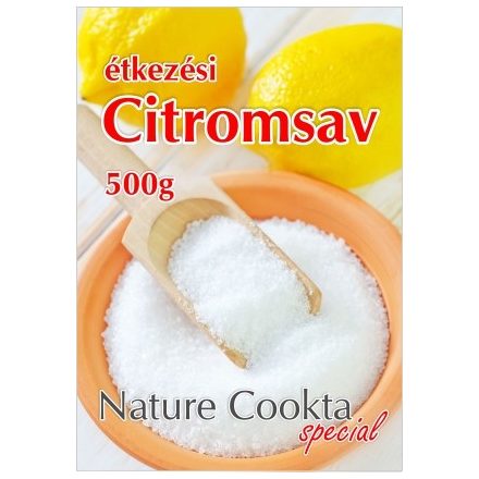 NATURE COOKTA SPECIAL ÉTKEZÉSI CITROMSAV 500G