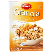 GLUTÉNMENTES GRANOLA MÜZLI MÉZZEL ÉS MOGYORÓVAL 340G