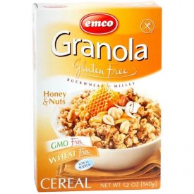 GLUTÉNMENTES GRANOLA MÜZLI MÉZZEL ÉS MOGYORÓVAL 340G