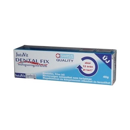 Jutavit dental fix műfogsorrögzítő krém 40g