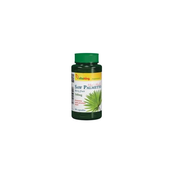 VITAKING SAW PALMETTO FŰRÉSZPÁLMA 540MG KAPSZULA 90DB