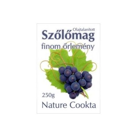 NATURE COOKTA SZŐLŐMAG FINOMŐRLEMÉNY 250G
