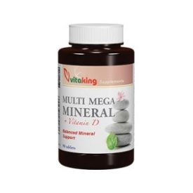 VITAKING MULTI MEGA MINERAL +VITAMIN D TABLETTA 90DB