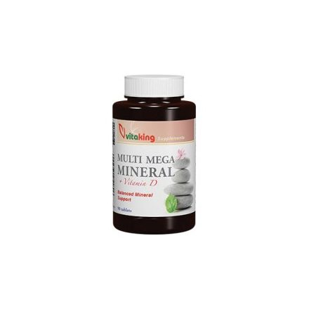 VITAKING MULTI MEGA MINERAL +VITAMIN D TABLETTA 90DB