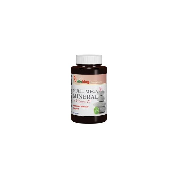 VITAKING MULTI MEGA MINERAL +VITAMIN D TABLETTA 90DB