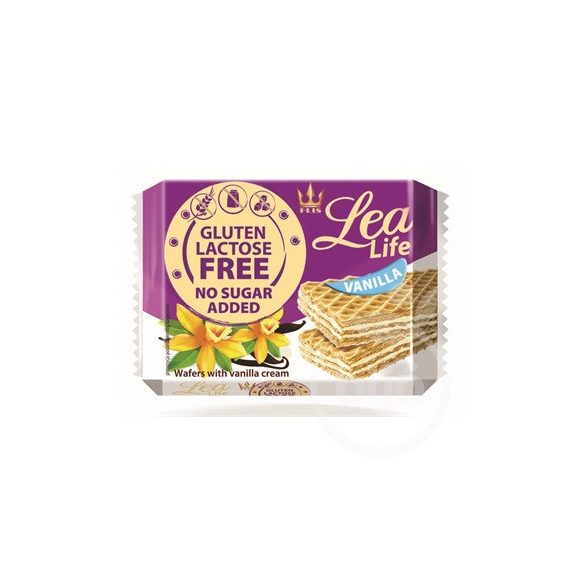 GLUTÉNMENTES LEA LIFE VANÍLIÁS OSTYASZELET HOZZÁADOTT CUKOR NÉLKÜL 95G