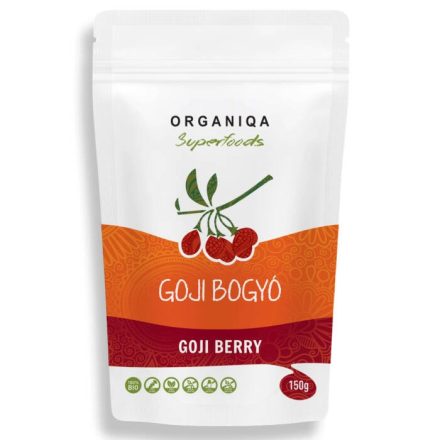 BIO ORGANIQA 100% SZÁRÍTOTT GOJI BOGYÓ 100G
