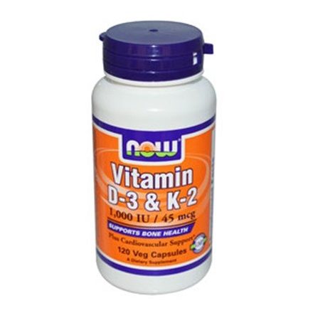 Now  vitamin d-3 és k-2 kapszula 120 db