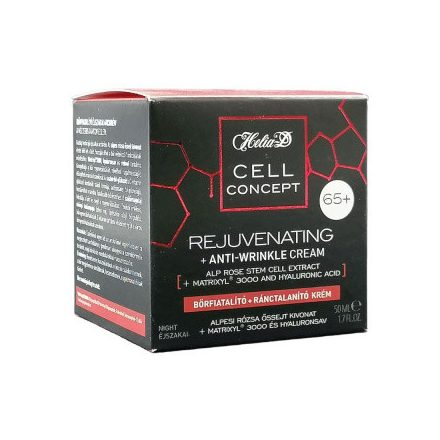 HELIA-D CELL CONCEPT BŐRFIATALÍTÓ RÁNCTALANÍTÓ ÉJSZAKAI KRÉM 65+ 50ML