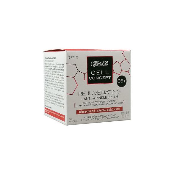 HELIA-D CELL CONCEPT BŐRFIATALÍTÓ RÁNCTALANÍTÓ NAPPALI KRÉM 65+ 50ML