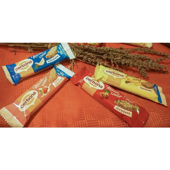 Cerbona epres joghurtos müzliszelet 20 g