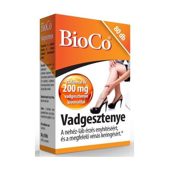BIOCO VADGESZTENYE 200MG TABLETTA CSALÁN KIVONATTAL 80DB