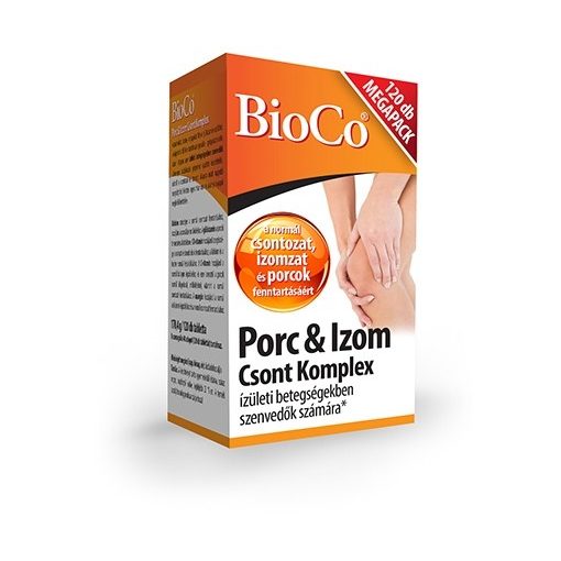 BIOCO PORC-IZOM CSONT KOMPLEX KONDROITINNEL 120DB