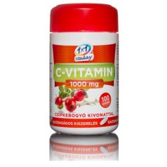 1x1 Vitaday c-vitamin csipkebogyós 1000mg  tabletta 100db