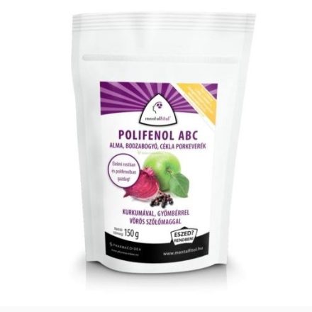 PHARMACOIDEA MENTALFITOL POLIFENOL ABC ALMA- BODZABOGYÓ- CÉKLAKEVERÉK 200G