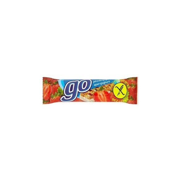 Fit go müzliszelet epres-yoghurtos bevonattal  23g