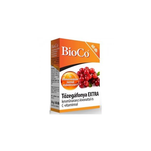 Bioco tőzegáfonya extra tabletta c-vitaminnal 60db