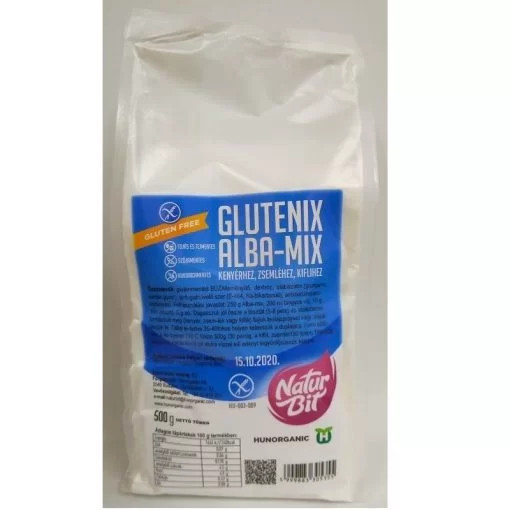 Gluténmentes glutenix alba mix kenyér 350g