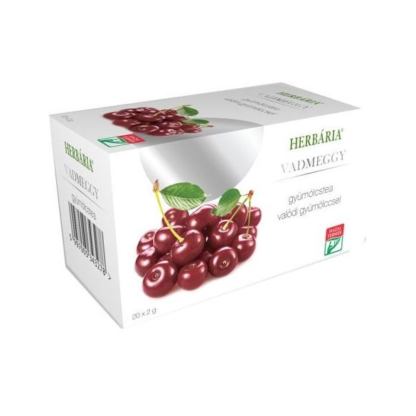 Herbária gyümölcstea vadmeggyes filteres 40g