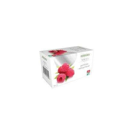 Herbária gyümölcstea málna filteres 40g