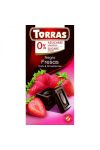 TORRAS HOZZÁADOTT CUKOR NÉLKÜL ÉTCSOKOLÁDÉ EPRES 75G