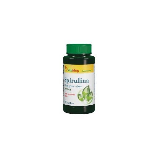 Vitaking Spirulina alga tabletta 200db