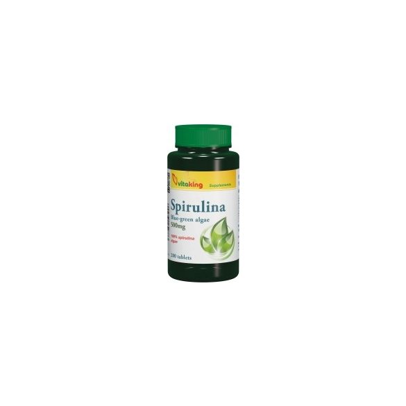 Vitaking Spirulina alga tabletta 200db