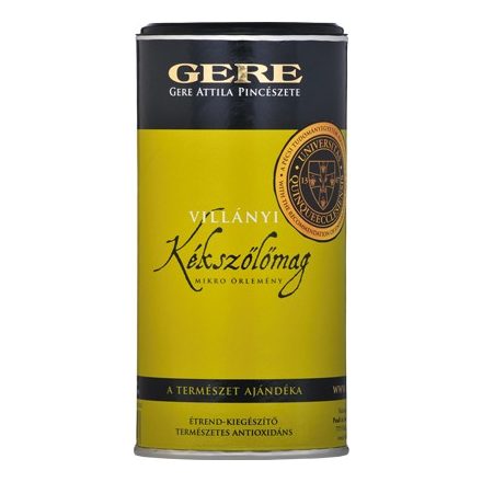 GERE VILLÁNYI KÉKSZŐLŐMAG ÉS HÉJ MIKROŐRLEMÉNY 150G