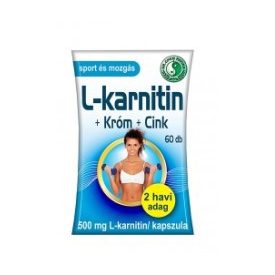 DR.CHEN L-KARNITIN 500 + KRÓM + CINK KAPSZULA 60DB