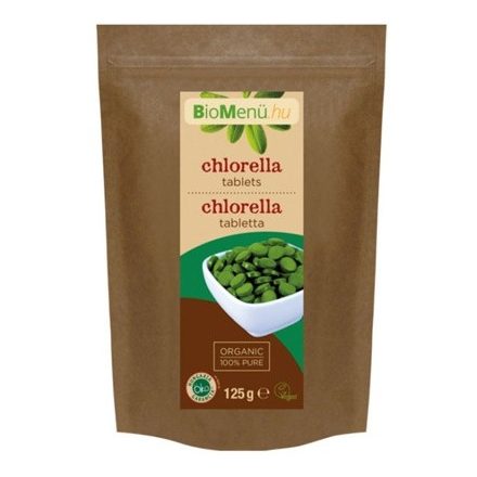 BIO BIOMENÜ CHLORELLA TABLETTA 125G